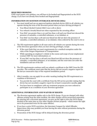 DUII Diversion Form 1 Petition and Agreement - Oregon, Page 3