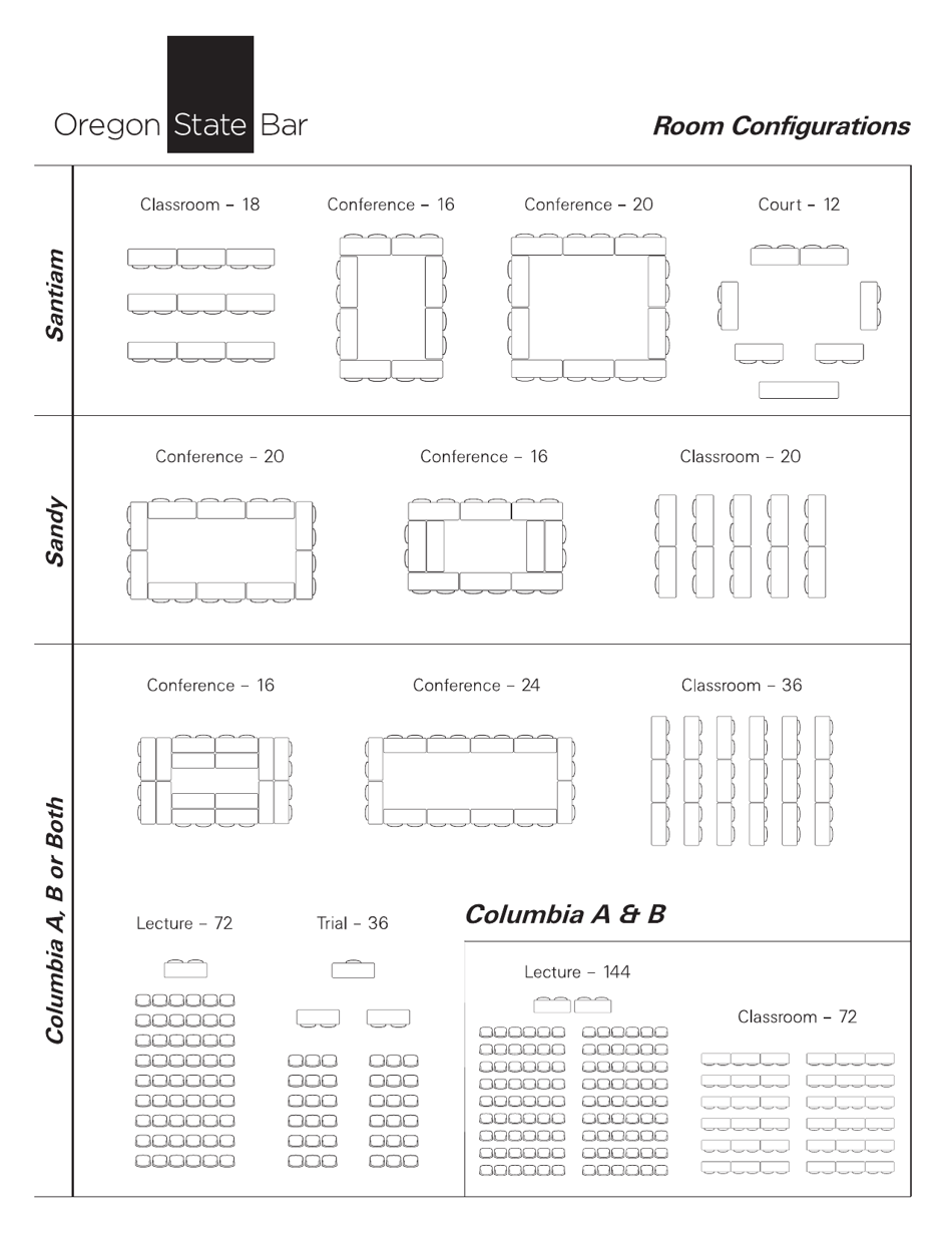 Osb Facilities Use Agreement for Groups Conducting Official Osb Business - Oregon, Page 5