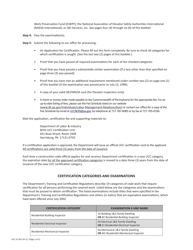 Form UCC-31 Application for Ucc Certification - Pennsylvania, Page 4