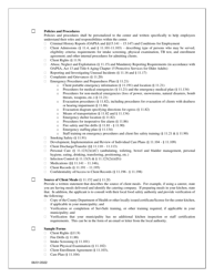 Initial Application Checklist for Older Adult Daily Living Center Licensure - Pennsylvania, Page 3