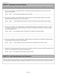 Form DL-9005 Internet User Application/Licensing Agreement for School Bus Contractors - Pennsylvania, Page 3