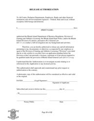 Rhode Island Supplemental Form to the Multi Jurisdictional Personal History Disclosure Form - Rhode Island, Page 11