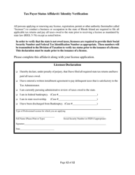 Rhode Island Supplemental Form to the Multi Jurisdictional Personal History Disclosure Form - Rhode Island, Page 12