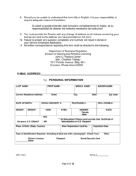 Service Employee Application - Rhode Island, Page 3