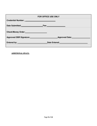 Service Employee Application - Rhode Island, Page 9