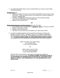 Operations Employee Application - Rhode Island, Page 2