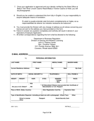 Operations Employee Application - Rhode Island, Page 3