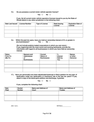 Operations Employee Application - Rhode Island, Page 9