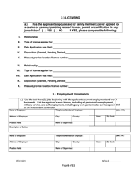 License Application for Non-facility/Vendor Employees - Rhode Island, Page 6