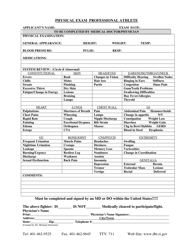 Physical Exam Professional Athlete - Rhode Island, Page 2