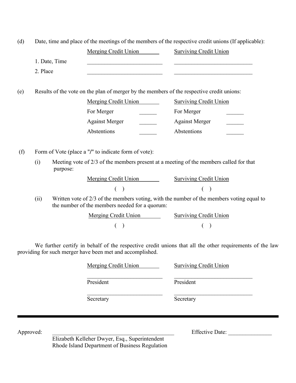 Certificate of Merger - Rhode Island, Page 4