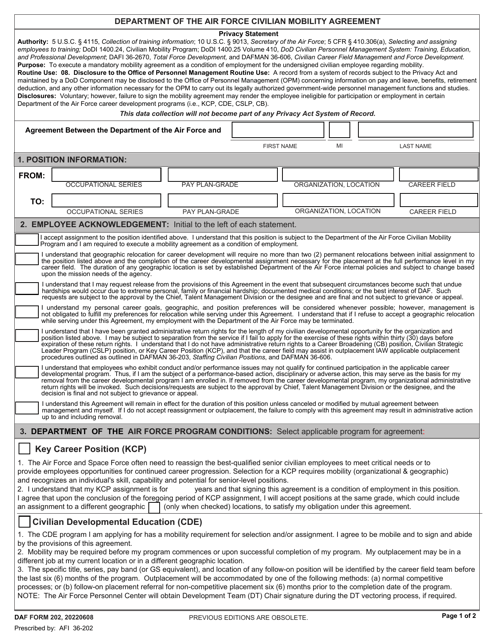 DAF Form 202  Printable Pdf