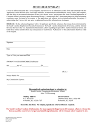 SCDCA Form PEO-04A Professional Employer Organization - Initial License Application - South Carolina, Page 9