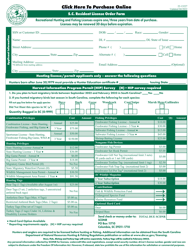Form 22-13227 S.c. Resident License Order Form - South Carolina