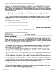 SD Form 2160 Application for Registration - Appraisal Management Company - South Dakota, Page 3