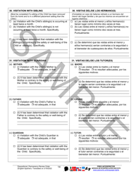 Dispositional/Permanency Review Order - Sample - Pennsylvania (English/Spanish), Page 14