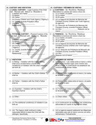 Dispositional/Permanency Review Order - Sample - Pennsylvania (English/Spanish), Page 17