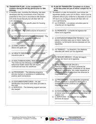 Dispositional/Permanency Review Order - Sample - Pennsylvania (English/Spanish), Page 9