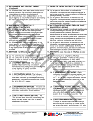 Permanency Review Order - Sample - Pennsylvania (English/Spanish), Page 7