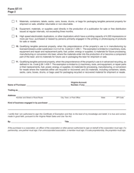 Form ST-11 Sales and Use Tax Certificate of Exemption - Virginia, Page 2