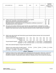 DSHS Form 14-144A Disability Report - Washington (Oromo), Page 5