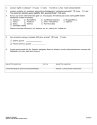 DSHS Form 14-144A Disability Report - Washington (Oromo), Page 6