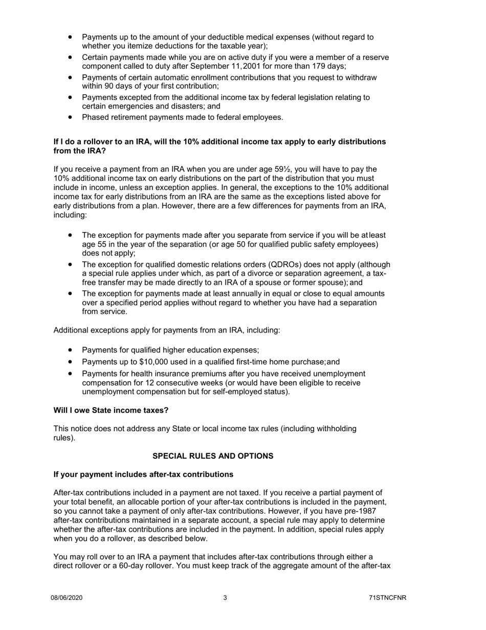 Form DRS-RK D506 Dcp In-Service Withdrawal - Washington, Page 6