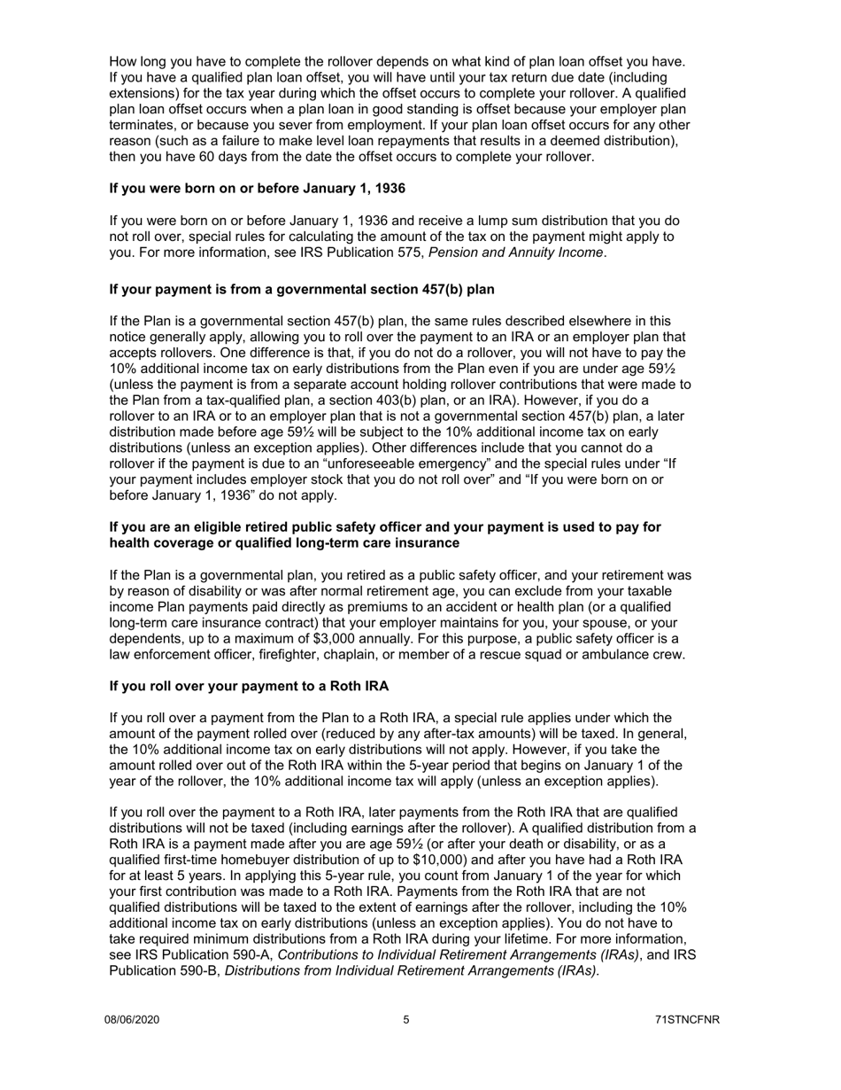 Form DRS-RK MS501 Dcp and Jra Withdrawal - Washington, Page 8