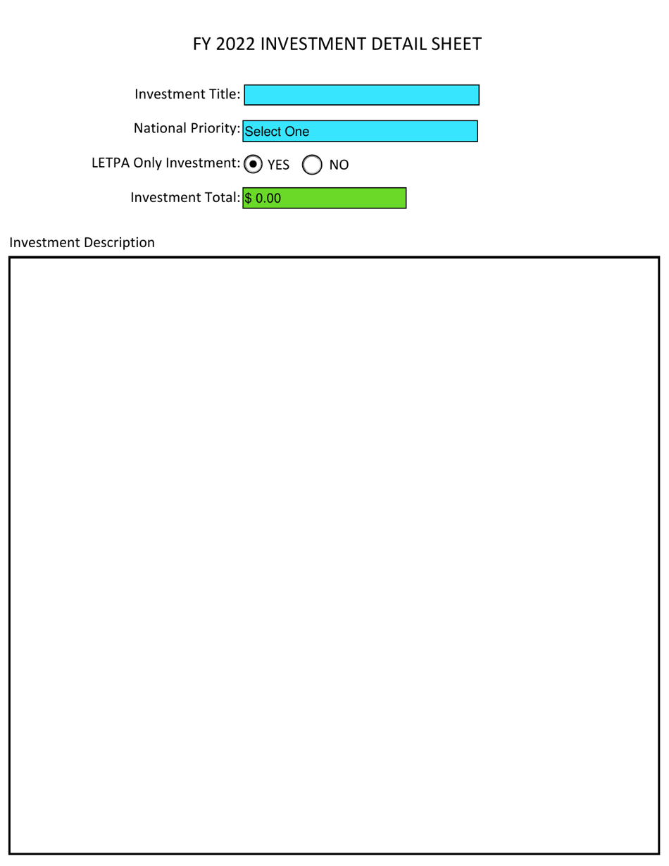District Investment Application - Homeland Security Grant Program - Tennessee, Page 3