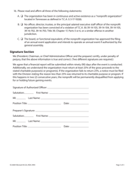 Form SS-6069 Tennessee Nonprofit Gaming Law Annual Event Application - Tennessee, Page 4