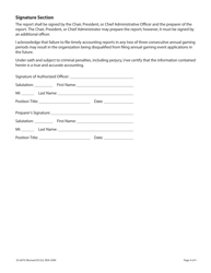 Form SS-6070 Annual Event Financial Accounting Report for Events Less Than $5,000 - Tennessee, Page 4