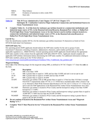 Form OP-UA11 (TCEQ-10023) Stationary Turbine Attributes - Texas, Page 12