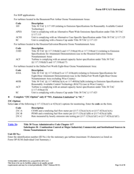 Form OP-UA11 (TCEQ-10023) Stationary Turbine Attributes - Texas, Page 14
