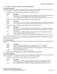 Form OP-UA11 (TCEQ-10023) Stationary Turbine Attributes - Texas, Page 17
