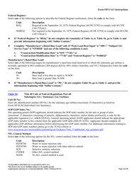 Form OP-UA11 (TCEQ-10023) Stationary Turbine Attributes - Texas, Page 4