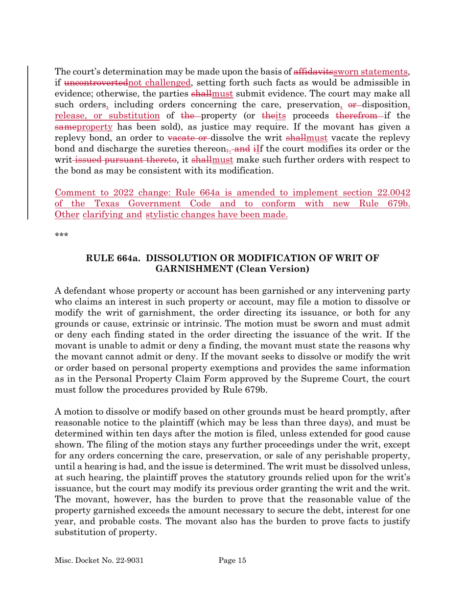 Protected Property Claim Form - Texas (English / Spanish), Page 15