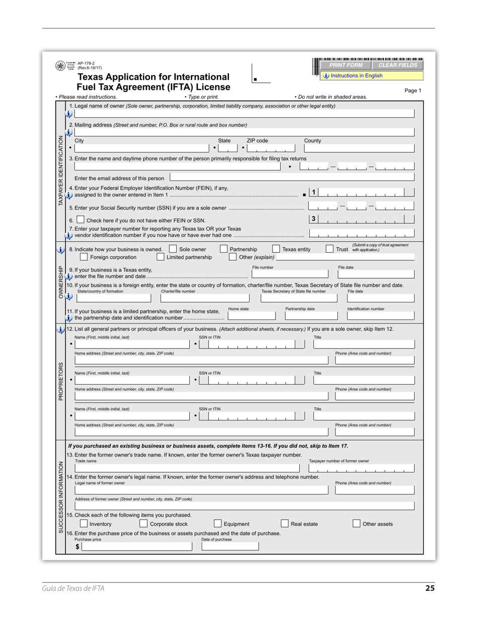 Acuerdo Internacional De Los Impuestos De Combustible - Texas (Spanish), Page 29