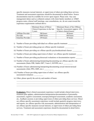 Application for Approval to Provide Sex Offense Outpatient Services - Utah, Page 3