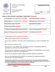 Third Party Tester Certification Application Packet - Utah, Page 4