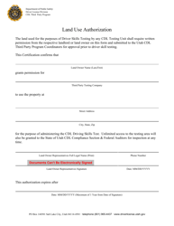 Third Party Tester Certification Application Packet - Utah, Page 8