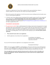 Application for Vacatur Expungement - Utah