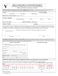 Application for Vacatur Expungement - Utah, Page 2