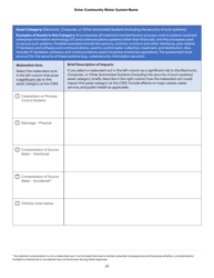 Community Water System Risk and Resilience Assessment, Page 26