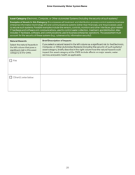 Community Water System Risk and Resilience Assessment, Page 28