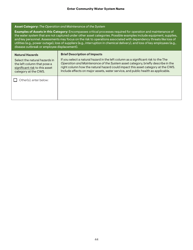 Community Water System Risk and Resilience Assessment, Page 44