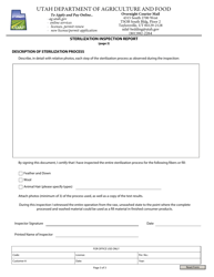 Form 1106 Application for Sterilization Permit - Utah, Page 3