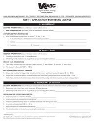 Retail License Application - Virginia, Page 10