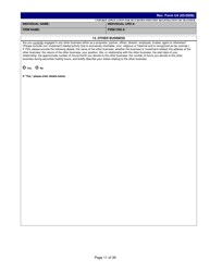 Form U4 Uniform Application for Securities Industry Registration or Transfer, Page 11