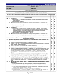 Form U4 Uniform Application for Securities Industry Registration or Transfer, Page 12