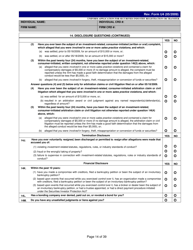 Form U4 Uniform Application for Securities Industry Registration or Transfer, Page 14